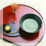 Green Tea and Kyoto Style Sweets